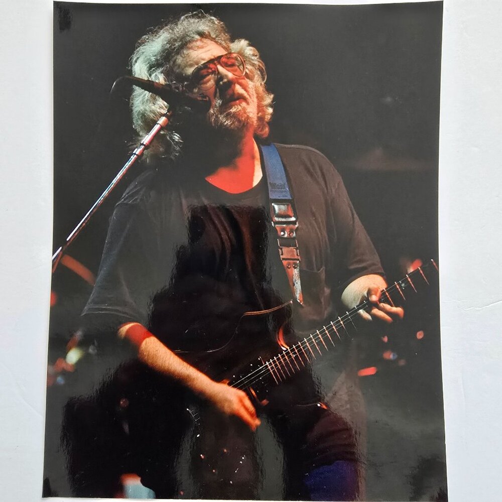 Jerry Garcia Photo Print Licensed By Grateful Dead Merchandise Rob Cohn Dead Ima